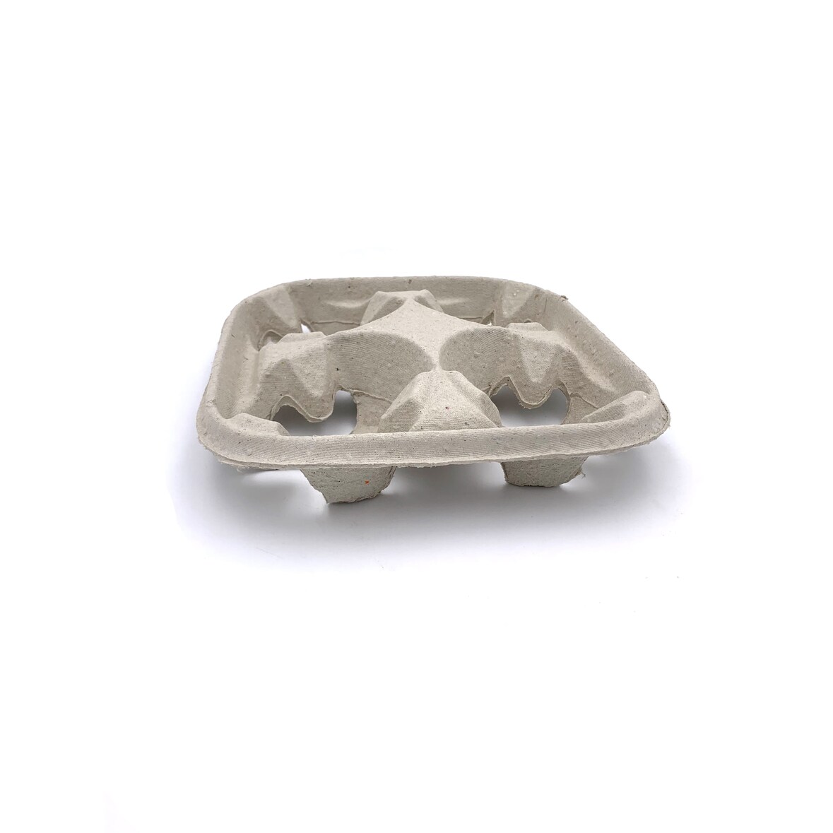 180x  Chinet Becher- / Getränkehalter 21 x 21 x 4 cm für 4 Becher grau