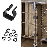 thumbnail of tectake Conjunto de rotim Paris  Natural