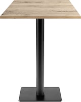 thumbnail of RestooTab - Stehtisch Milan T 60x60cm Dekor Ahorn kanaka