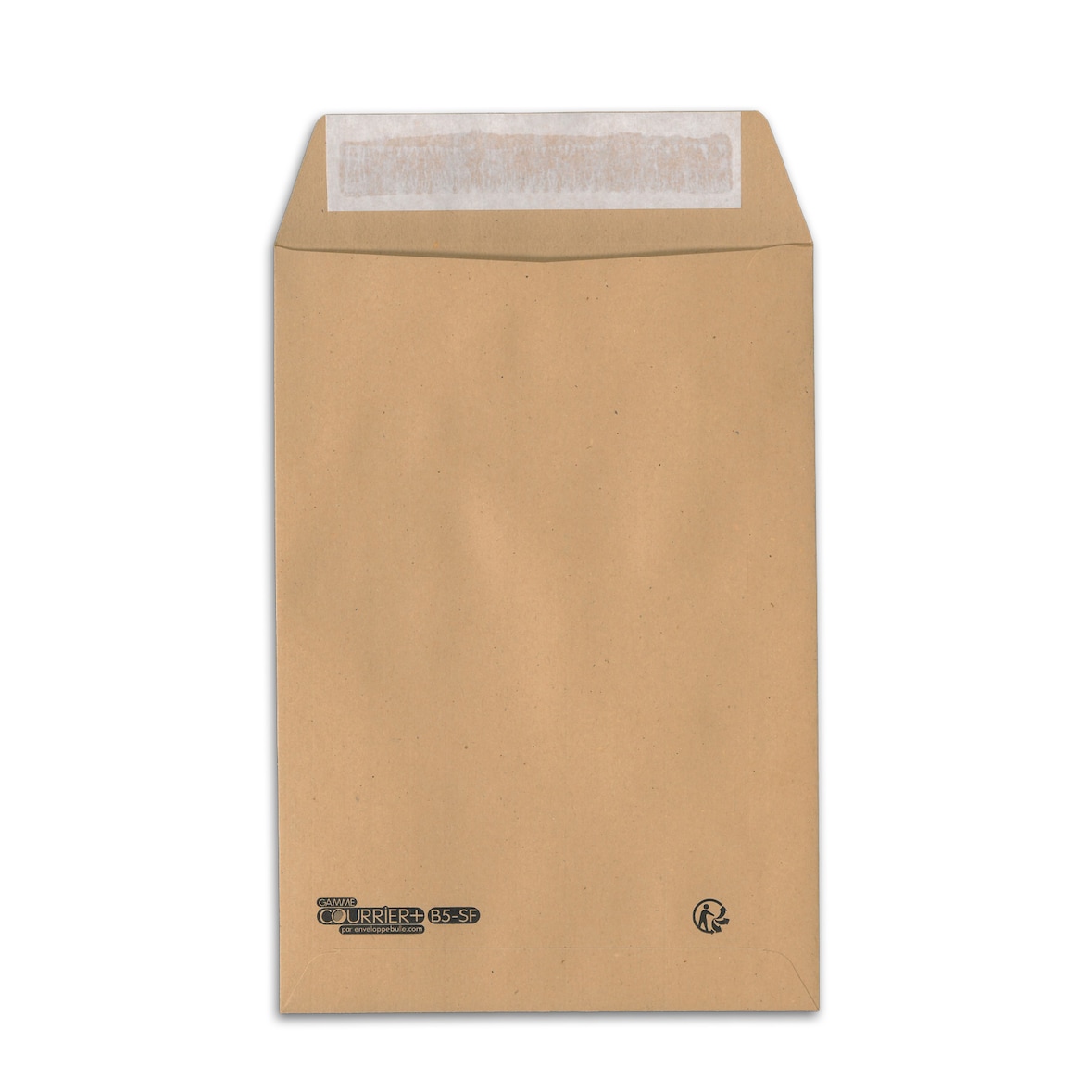 Lot de 250 Enveloppes kraft brun uni B5 gamme Courrier+