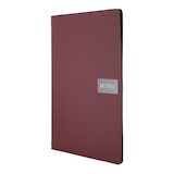 thumbnail of Securit® Royal Speisekartenhalter aus Leder – 1 Doppelseite – A4 – Rot