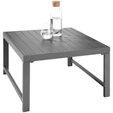 thumbnail of tectake Conjunto de asientos de aluminio Faro con mesa y respaldo ajustable  Gris