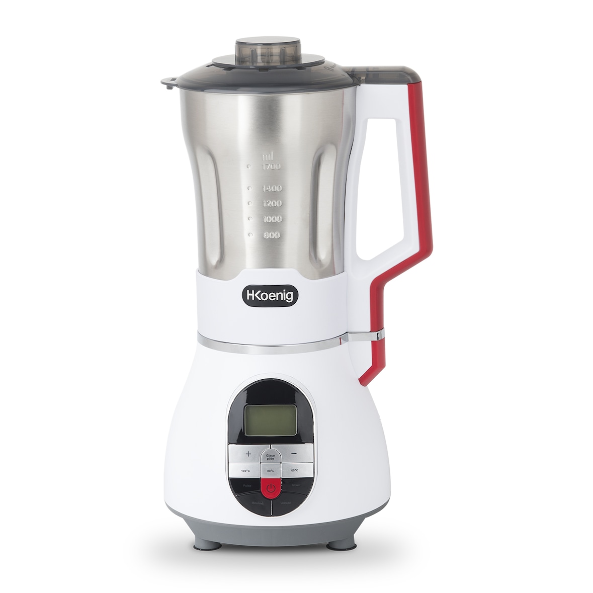 Blender Chauffant - H.koenig - Mxc36 - 900 W - 1,4 L - Inox - 3 Vitesses + Pulse