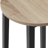 thumbnail of tectake Bancos de bar Corby  Madeira Industrial Clara, Carvalho Sonoma