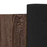 thumbnail of vidaXL Bettgestell mit Kopfteil Braun Eiche 75x190 cm Holzwerkstoff