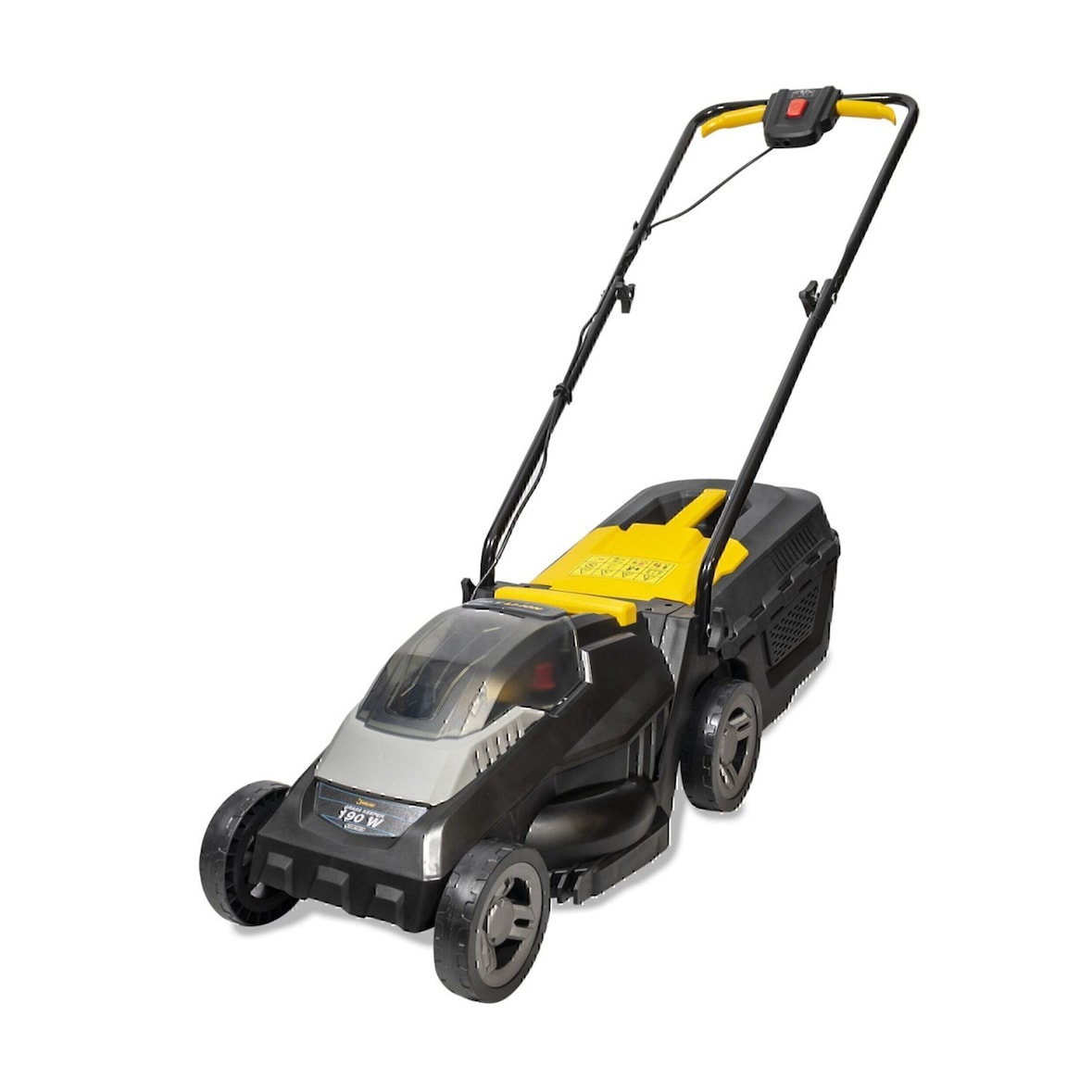 Cortacésped batería GARLAND GRASS KEEPER40V 190-V20: 40V, 13,3kg. BATERÍAS Y CARGADOR NO INCLUIDOS. Ancho  32,7cm, altura de 20 a 60mm.