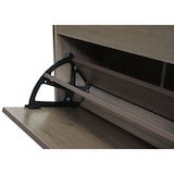 thumbnail of Scarpiera salvaspazio con 2 ante a ribalta HWC-K45 MDF legno paulonia marrone