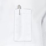 thumbnail of METRO PROFESSIONAL Herrenkochjacke Kurzarm, Größe XL, weiß