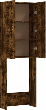 thumbnail of vidaXL Waschmaschinenschrank Räuchereiche 64x25,5x190 cm