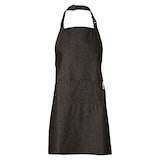thumbnail of Chefs Fashion - Keukenschort - Denim zwart schort- 2 zakken - Simpel verstelbaar - 71 x 82 cm
