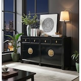 thumbnail of OPIUM OUTLET Asia Meubles Commode Buffet Armoire de mariage sideboard console chiffonnier 31196 noir asiatique chinois oriental entièrement monté