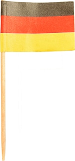 thumbnail of 200 Deko-Picker 8 cm "Deutschland"