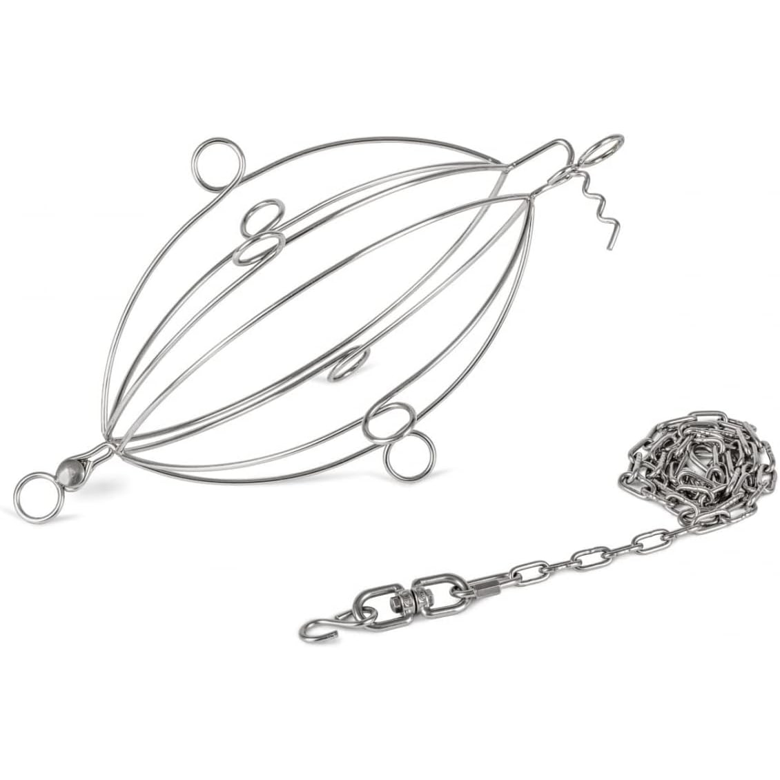 Petromax Geflügel Grillkorb mit Kette und Haken H-CBASKET36