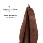 thumbnail of Betz 6 Stück Duschtücher Premium 70x140 cm Farbe nuss
