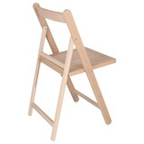 thumbnail of WellHome - Stuhl NORTE aus Buchenholz, unbehandelt 43x47x79 cm