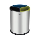 thumbnail of Cubo Reciclaje Acero Inoxidable 3 Separadores