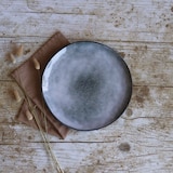 thumbnail of OGO Living Assiette aronal grès bleu 27.5 cm