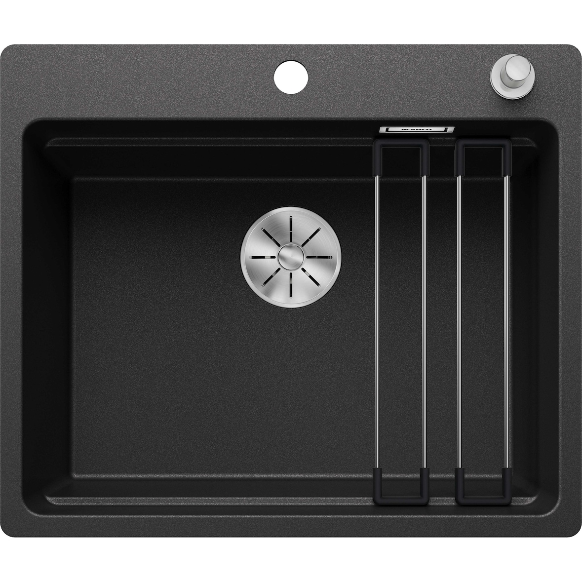 BLANCO ETAGON 6-F Einbauspüle SILGRANIT anthrazit ab 60 cm Excenter