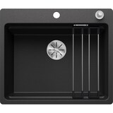 thumbnail of BLANCO ETAGON 6-F Einbauspüle SILGRANIT anthrazit ab 60 cm Excenter