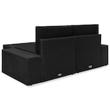 thumbnail of vidaXL 3-delige Loungeset poly rattan zwart