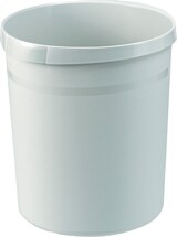 thumbnail of PROREGAL Klassischer runder Papierkorb aus Kunststoff | 18 Liter, HxØ 35x31,2cm | Grau