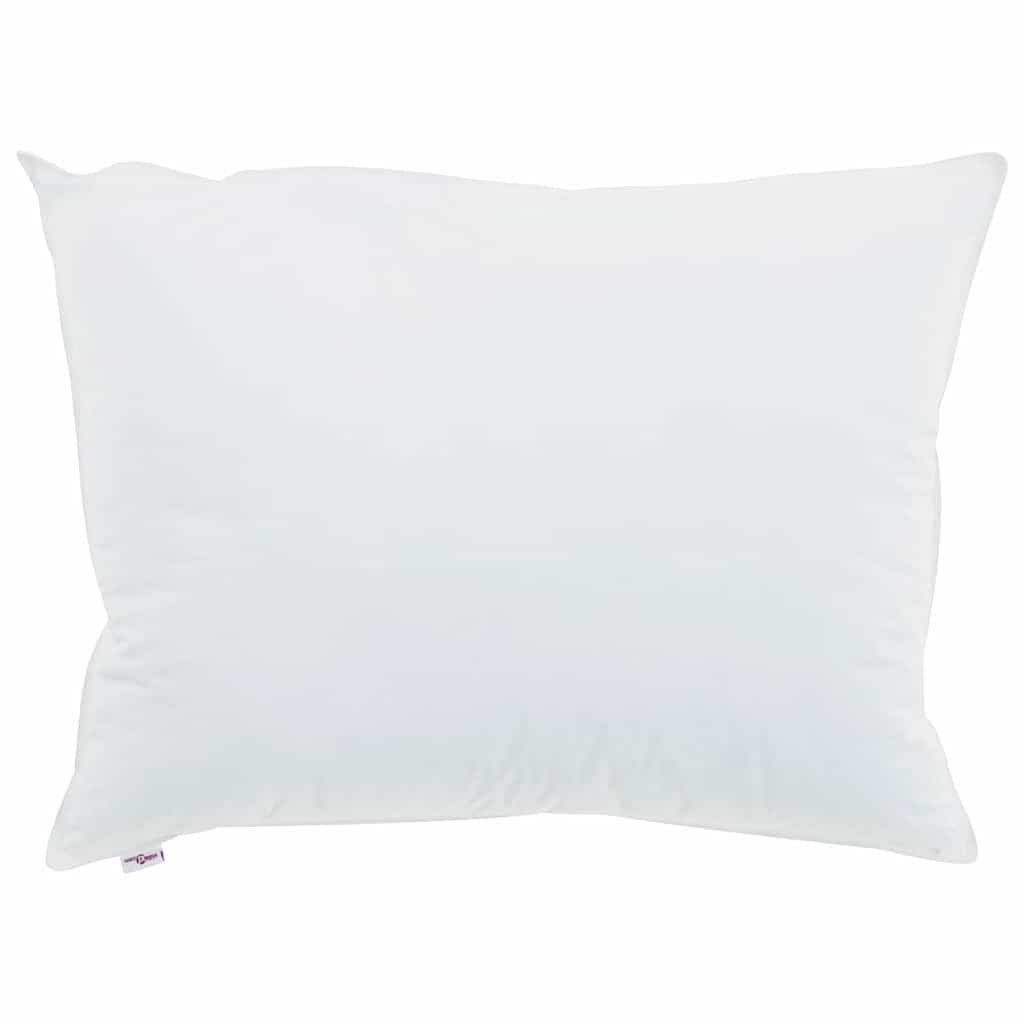 vidaXL Hoofdkussen met kussen 2 pcs Wit 50 x 70 cm Katoen
