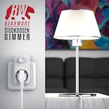 thumbnail of BEARWARE Steckdosendimmer mit Drehregler - von 20 bis 400 Watt - Universal Dimmer für die Steckdose - nur für Glühlampen - Helligkeitsregler
