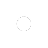 thumbnail of Deko-Ring Hoop, schwarz Metall, Durchmesser 30 cm