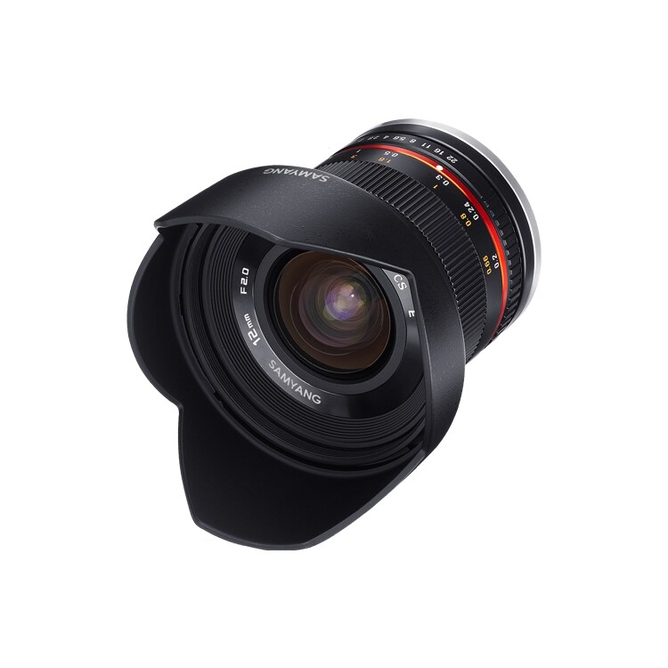 Samyang 12mm F2.0 NCS CS MILC Ultraweitwinkelobjektiv Schwarz