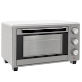 thumbnail of HOMCOM horno eléctrico de sobremesa horno sobremesa de 21L 1400W con temporizador hasta 60min y temperatura regulable hasta 230℃ plateado