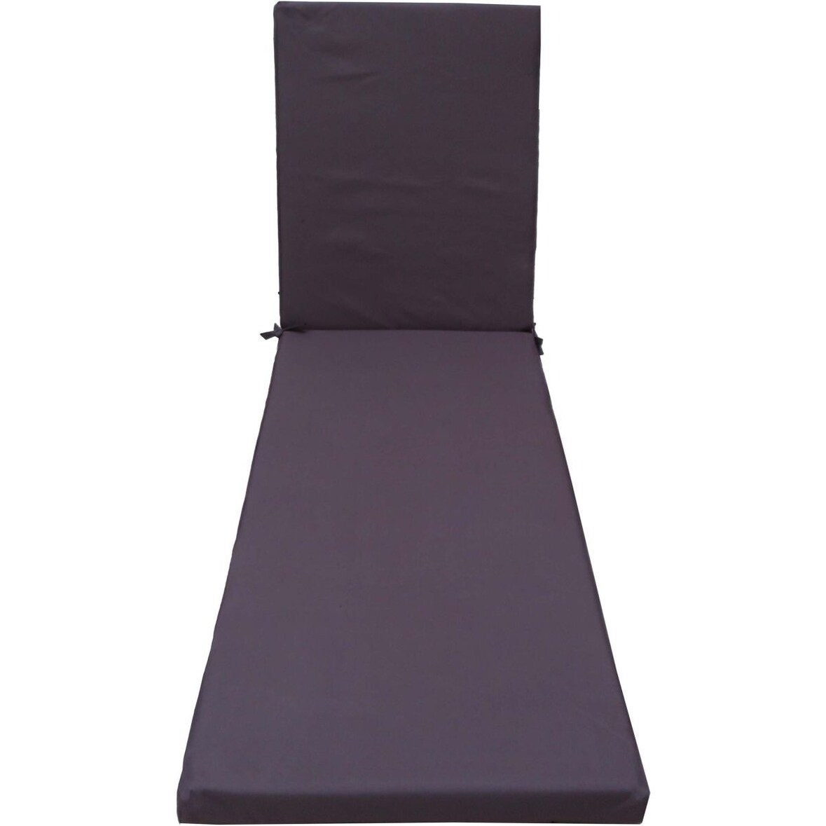 Coussin pour bain de soleil déhoussable Monte Carlo ardoise Jardin Prive