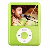 thumbnail of Lecteur MP4 Écran 1.8 Pouces FM Radio E-Book Calendrier Noir Vert YONIS