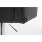 thumbnail of Barhocker Los Angeles Stoff dunkelgrau/chrom