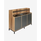 thumbnail of Mobiliara - Meuble de tri Trineo -  Interieur - Mdf finition stratifiée-  3 Bacs 70 Litres