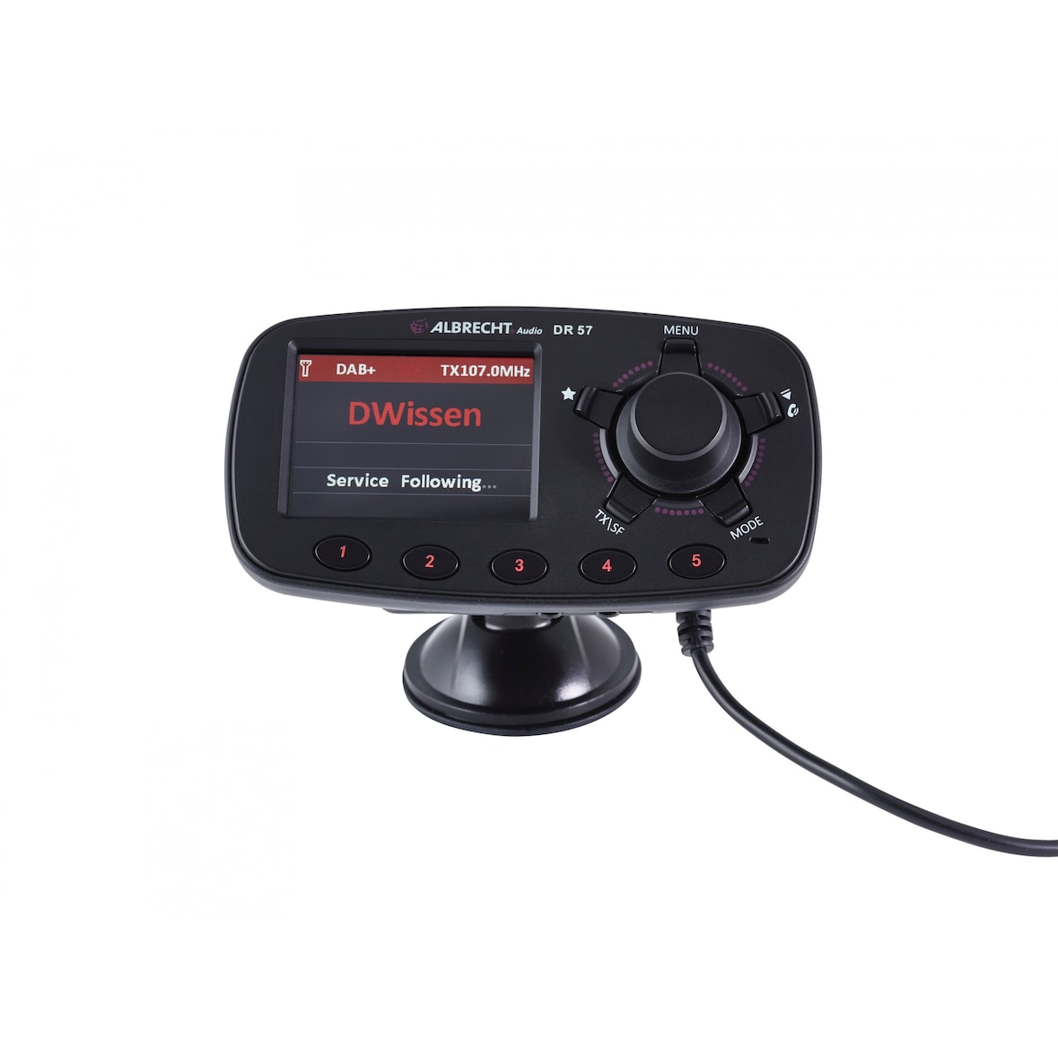 Albrecht DR 57 Autoradio DAB+ (DLS) Adapter
