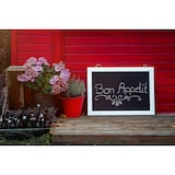 thumbnail of Rustikale Tafel Kreidetafel Wandtafel Küchentafel mit Holzrahmen / Schwarz 120x60cm