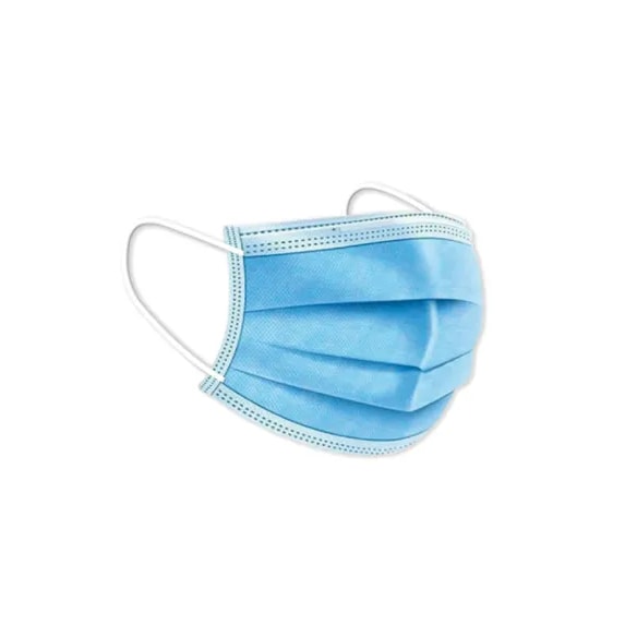 Mascarilla quirúrgica PP 3 capas azul (200Uds)