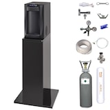 thumbnail of Sprudelwassergerät Tafelwassergerät Piccola HOT 15 Fizz schwarz SET Unterschrank