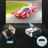 thumbnail of Videoprojecteur LED HD 720P Smart HDMI USB Multimédia Lumineux Blanc YONIS