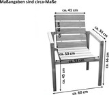thumbnail of Gartengruppe 4tlg Gartentisch Teak 180 x 100 cm mit Gartenbank & 2 Stühlen FREETOWN