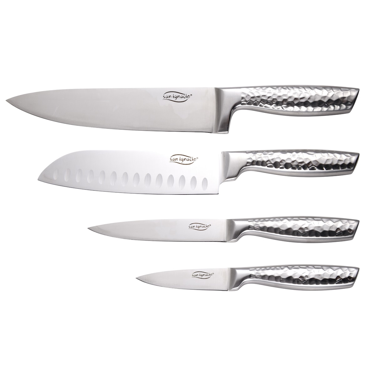 San Ignacio Origen - Set 4Pc Cuchillos Acero Inoxidable