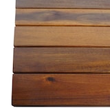 thumbnail of Décoshop26 - Mesa de jardín para terraza o balcón 120 x 60 cm madera de acacia barniz marrón y acero 04_0008539