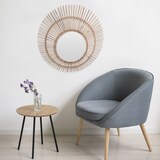 thumbnail of WellHome - Runder Rattanspiegel Ø90cm