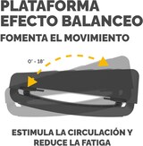thumbnail of Fellowes Reposapiés 100% reciclable Breyta™, diseño compacto y portátil, ajustable en altura, negro