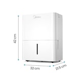 thumbnail of Midea Deshumidificador 12 litros MDDN-12DEN7-QA3-C