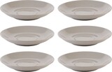 thumbnail of APS koffie schotel Set van 6 Ø 14,5 cm, H: 2,5 cm, porselein, blauw