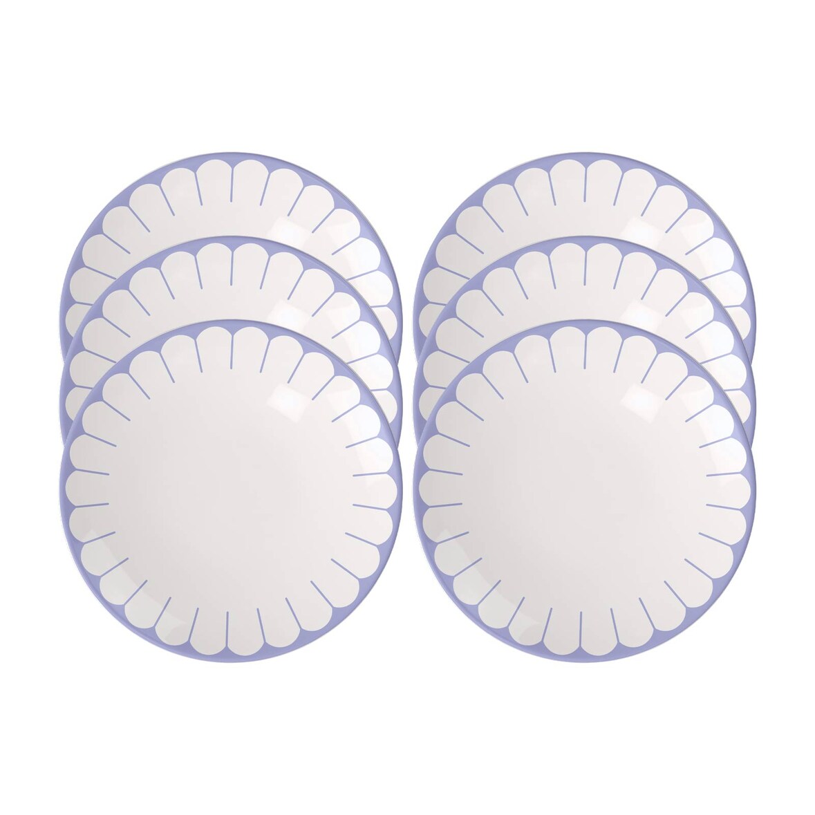 Villeroy & Boch Fleur Bleu Frühstücksteller ø 21,2 cm 6er Set