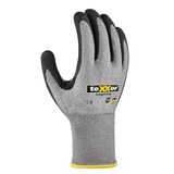 thumbnail of teXXor® topline Schnittschutz-Strickhandschuhe BESANDETE NITRILBESCHICHTUNG, Artikel-Nr.: 2424, Schnittschutzklasse 5 / F  - Größe 10 (XL)