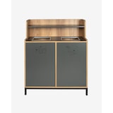 thumbnail of Mobiliara - Meuble de tri Trineo -  Interieur - Mdf finition stratifiée-  2 Bacs 70 Litres