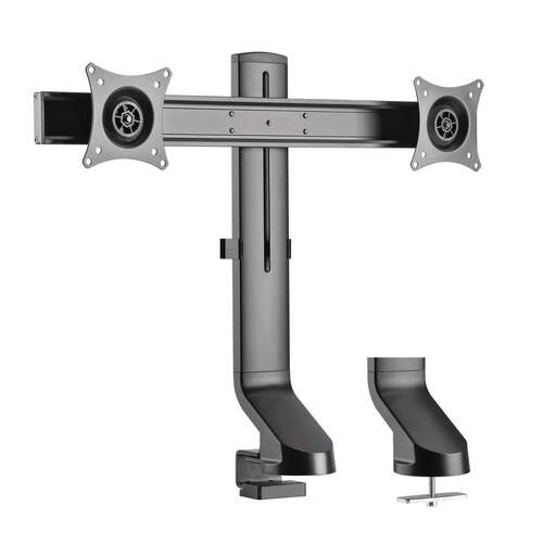 Tripp-lite DDR1727DC Dual-Display Monitor Arm with Desk Clamp and Grommet for 17"- 27" Monitors
